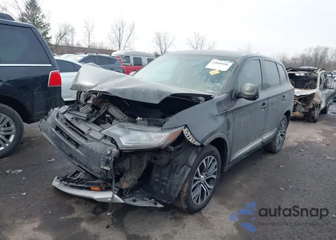 2018 Mitsubishi Outlander Se из США, поврежденный, VIN JA4AZ3A36JZ002816